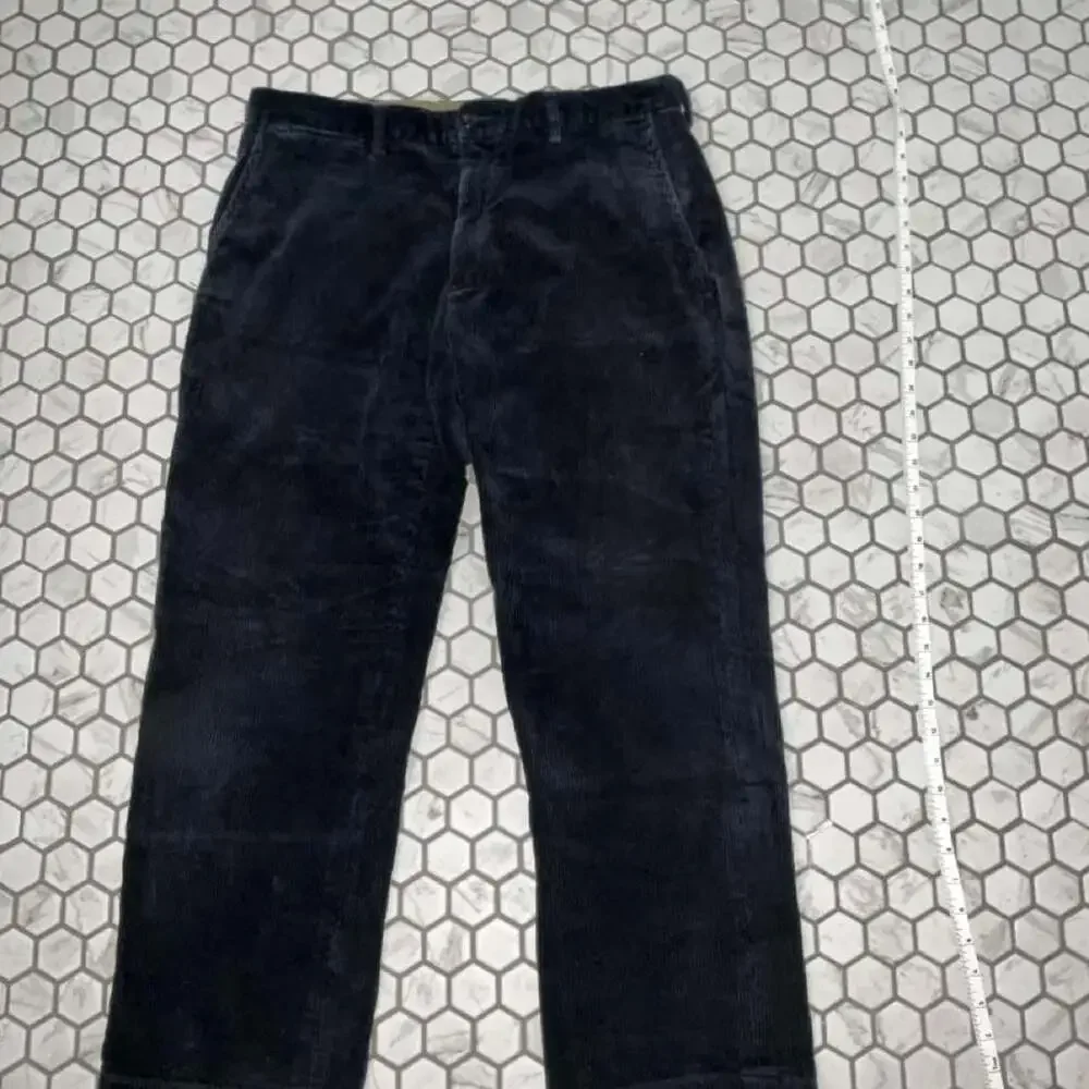 Polo Ralph Lauren Navy Corduroy Preston Pants